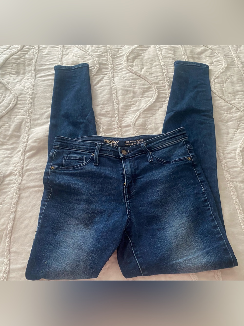 Mossimo Supply Co. High-Rise Dark Blue Jeggings